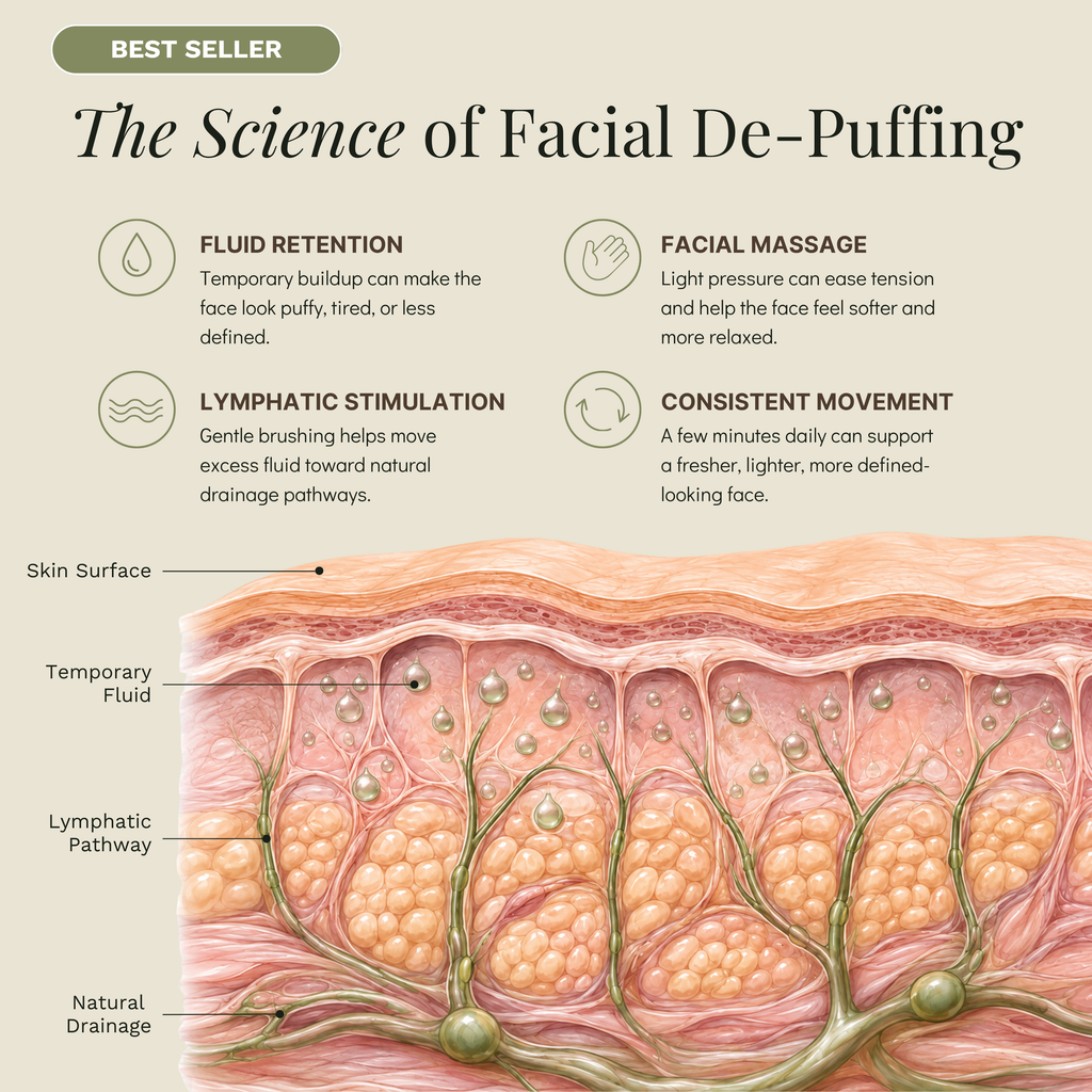 Lymphatic De-Puffing Brush